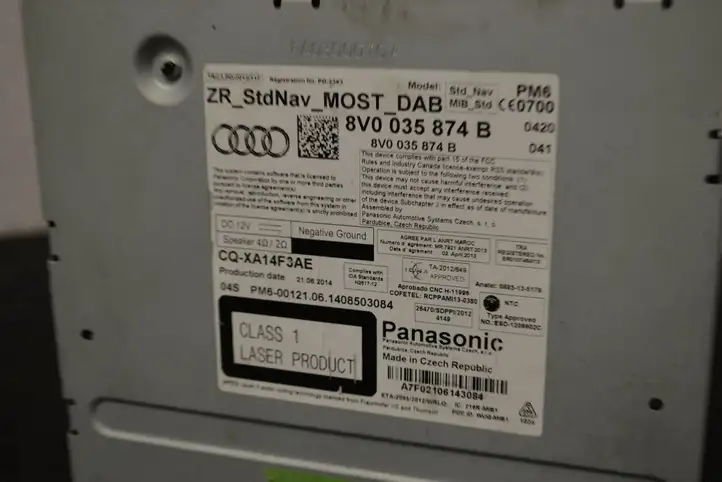 Audi A3/S3 8V (2012 - 2016) 8v0035874b Навигационный привод CD/DVD — фото 3