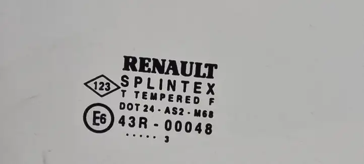 Renault Scenic I (1996 - 2003) 43R00048 Стекло задней двери — фото 2