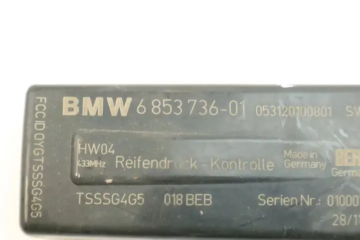 BMW 3 F30 F35 F31 (2012 - 2018) 6853736 Блок управления TPMS — фото 3