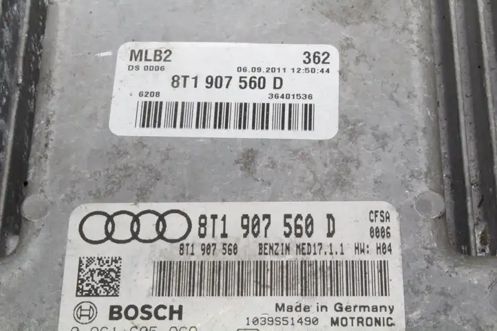 Audi RS5 (2010 - 2015) 8T1907560D Блок управления двигателем (ЭБУ) — фото 4