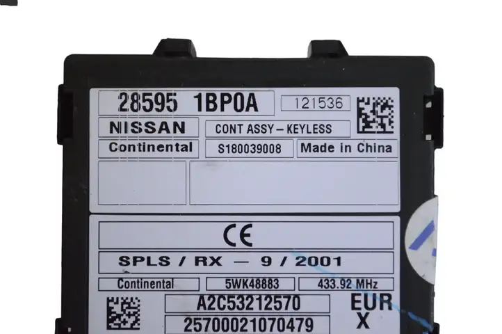 Infiniti FX (2008 - 2013) 285951BP0A Блок бесключевого доступа — фото 6