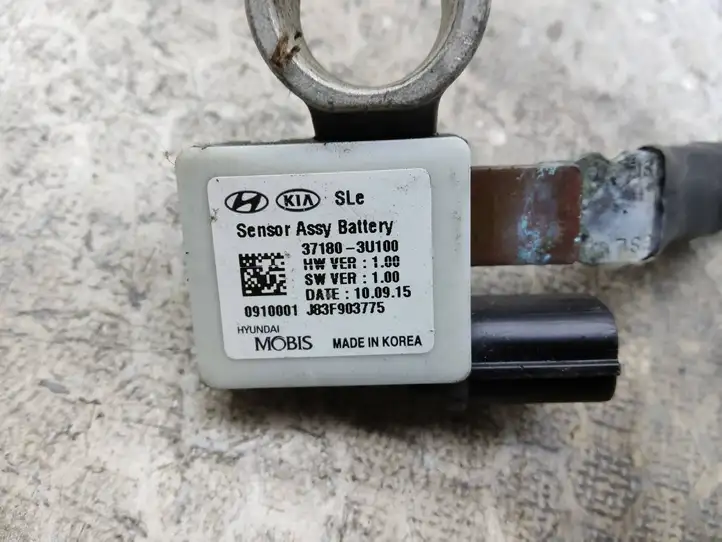 Kia Sportage (2014 - 2016) 371803U100 Минусовой провод аккумулятора — фото 2