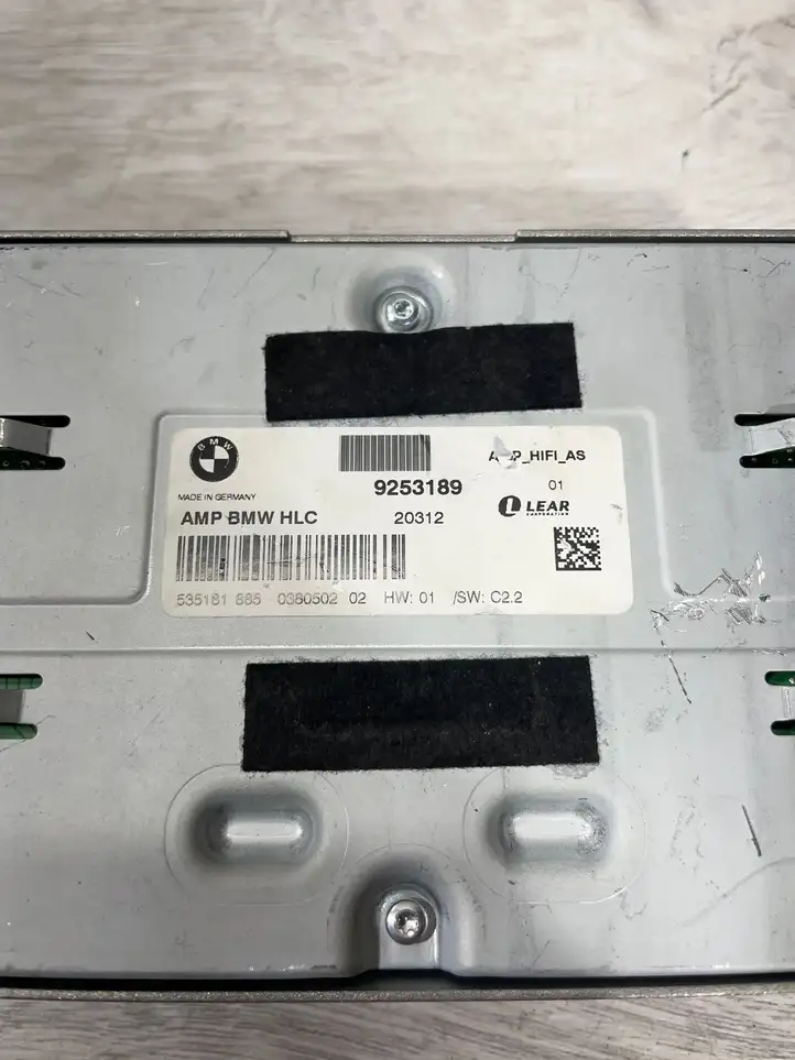 BMW 3 E90 E91 (2005 - 2012) 9253189 Усилитель звука — фото 5