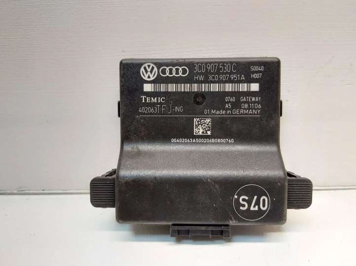 3C0907530C Volkswagen PASSAT B6 Gateway valdymo modulis