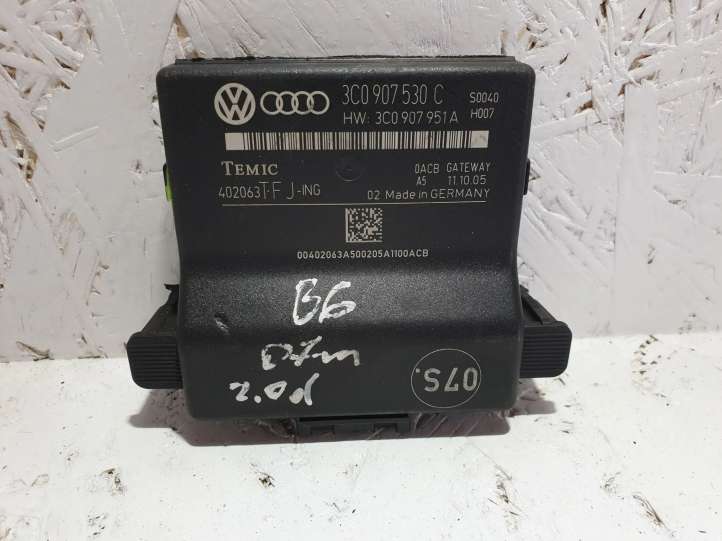 3C0907530C Volkswagen PASSAT B6 Gateway valdymo modulis