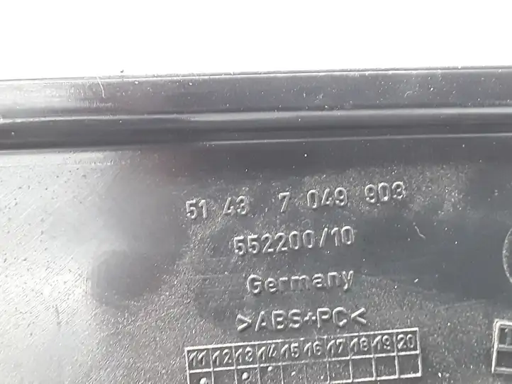 BMW 5 E60 E61 (2004 - 2010) 51437049903 Обшивка стойки D нижняя — фото 7