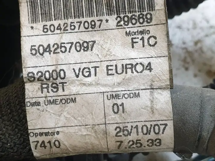 Iveco Daily Daily 35 - 40.10 (2001 - 2016) 504257097 Проводка двигателя — фото 5
