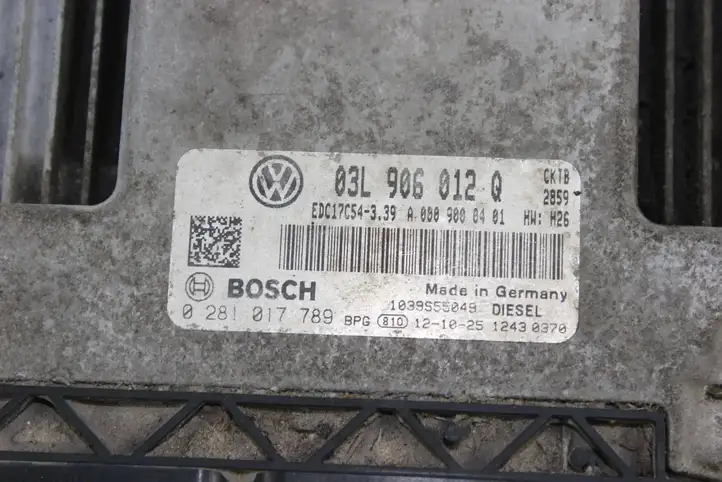 Volkswagen Crafter (2006 - 2016) 03L906012Q Блок управления двигателем (ЭБУ) — фото 3