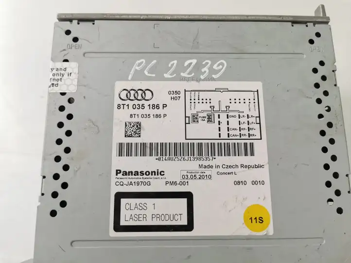 Audi A4 S4 B8 8K (2011 - 2015) 8T1035186P Магнитола / мультимедийная система — фото 3