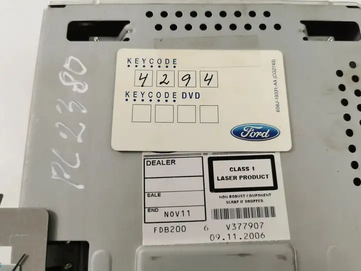 Ford Focus (2008 - 2011) 6S6118C815AG Магнитола / мультимедийная система — фото 3