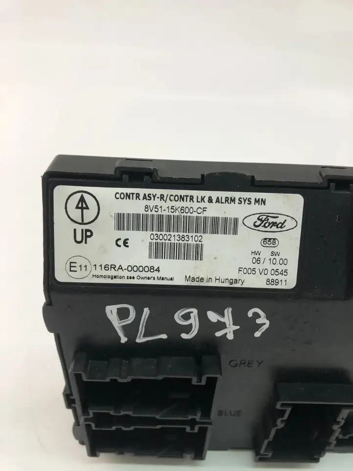 Ford Fiesta (2009 - 2012) 8V5115K600CF Модуль комфорта — фото 3