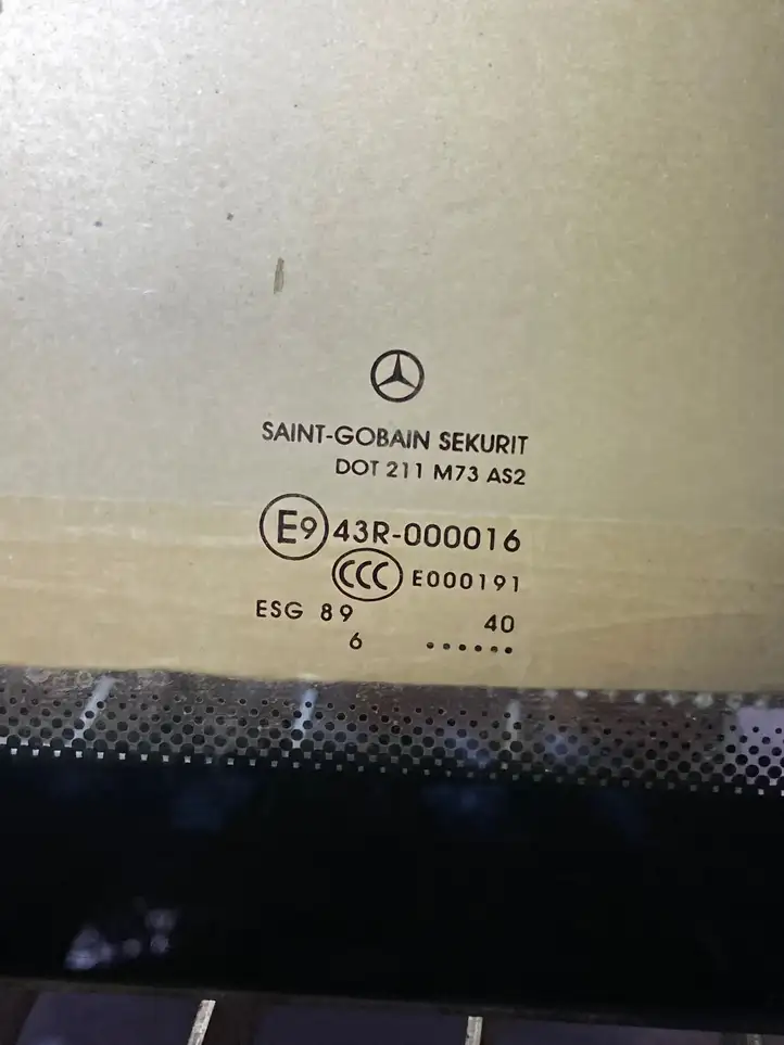 Mercedes-Benz Vito Viano W639 (2003 - 2010) Стекло раздвижной двери — фото 2