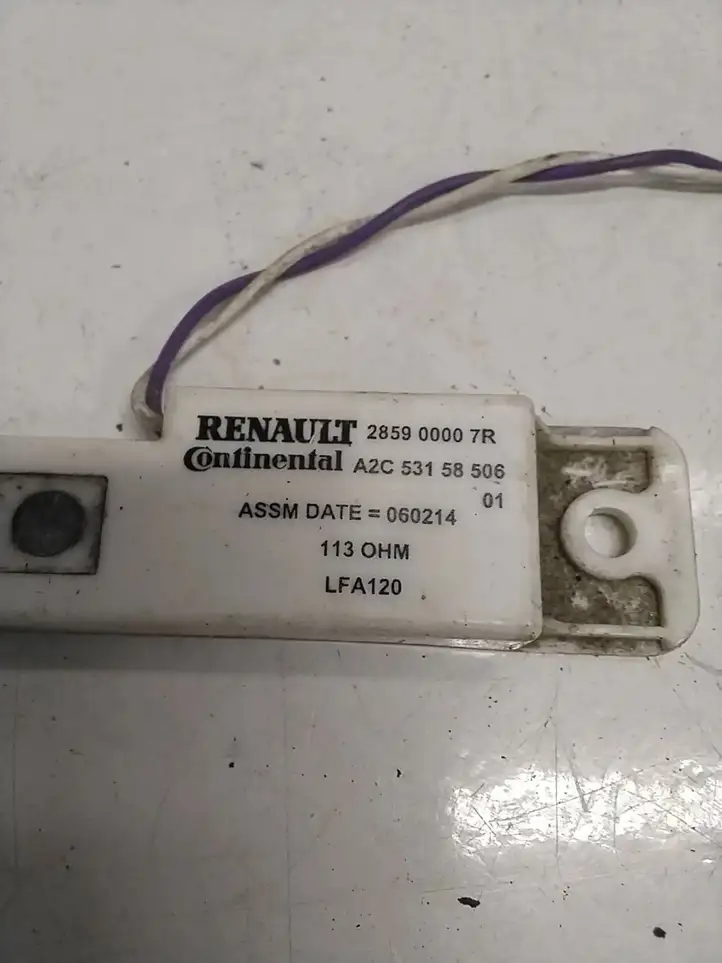 Renault Megane III (2009 - 2016) A2C53158506 Антенна системы Keyless — фото 3
