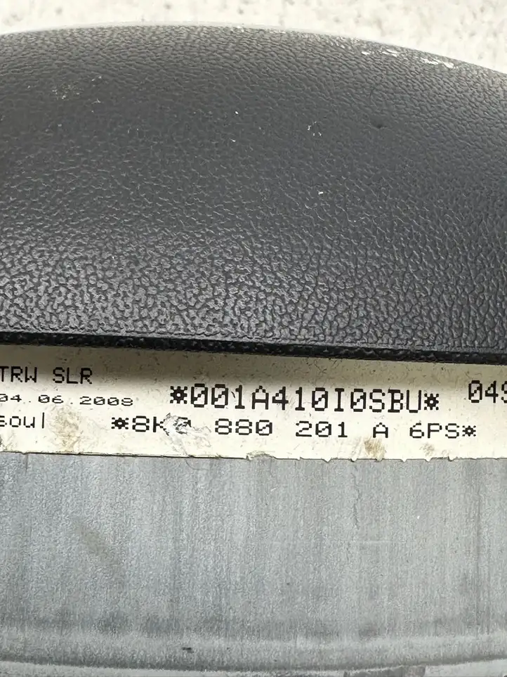 Audi A4 S4 B8 8K (2007 - 2011) 8K0880201A Подушка безопасности руля — фото 3