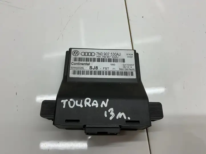 Volkswagen Touran II (2010 - 2016) 7N0907530AJ Модуль Gateway — фото 1