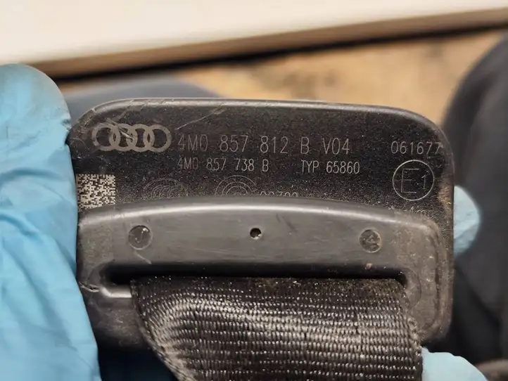 Audi Q7 4M (2015 - ) 4M0857738B Ремень безопасности 3-го ряда — фото 6