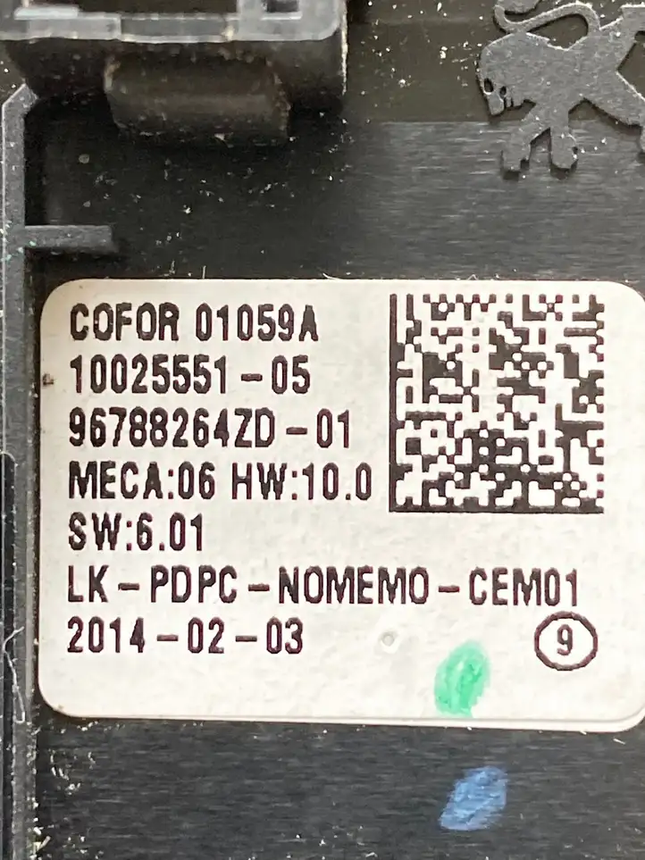 Peugeot 308 (2013 - 2021) 96788264ZD Блок кнопок стеклоподъемников — фото 4
