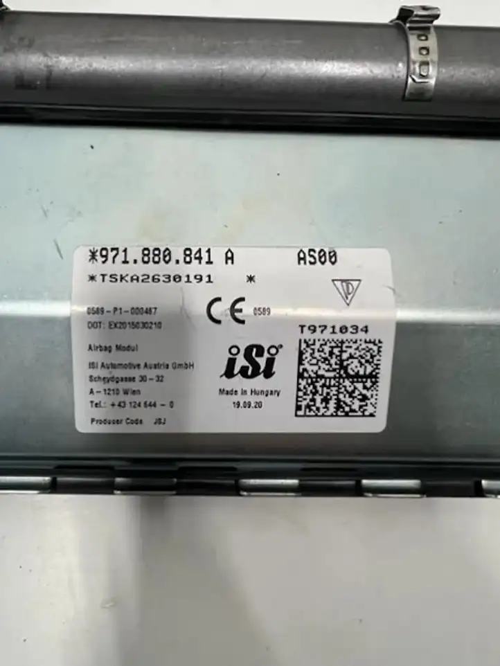 Porsche Panamera (971) (2020 - ) 971880842a Коленная подушка безопасности — фото 3