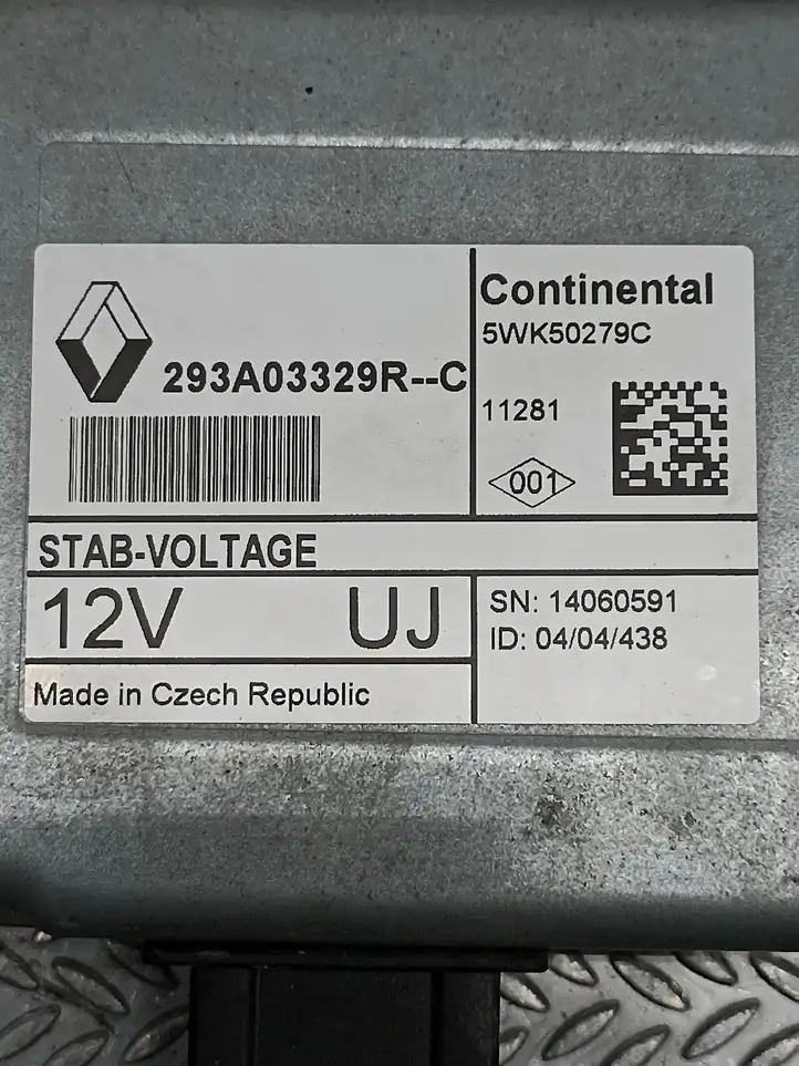Renault Laguna III (2007 - 2015) 293A03329R Блок управления рулевой рейкой — фото 5