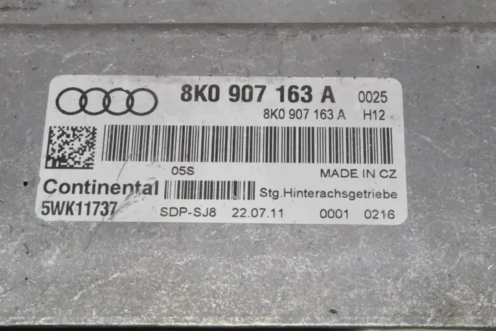 Audi A4 S4 B8 8K (2007 - 2011) 8K0907163A Блок управления подвеской — фото 4