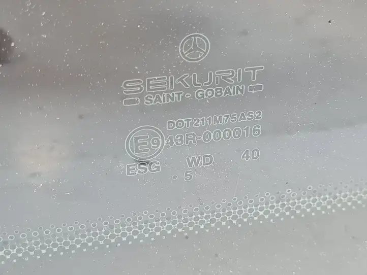 Mercedes-Benz Vito Viano W639 (2003 - 2010) 43R000016 Боковое стекло в середине кузова — фото 2