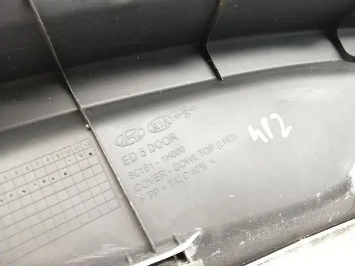 Kia Ceed (2006 - 2010) 861511H000 Жабо стеклоочистителей — фото 5