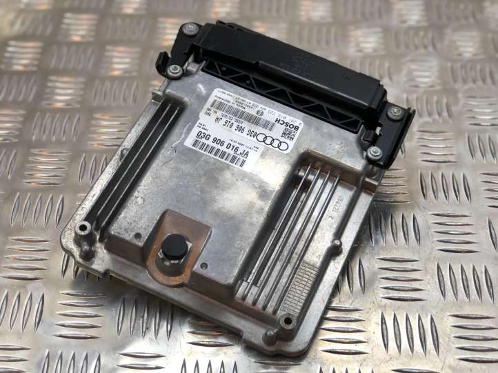 03G906016JA Audi A4 S4 B7 8E 8H Galios (ECU) modulis