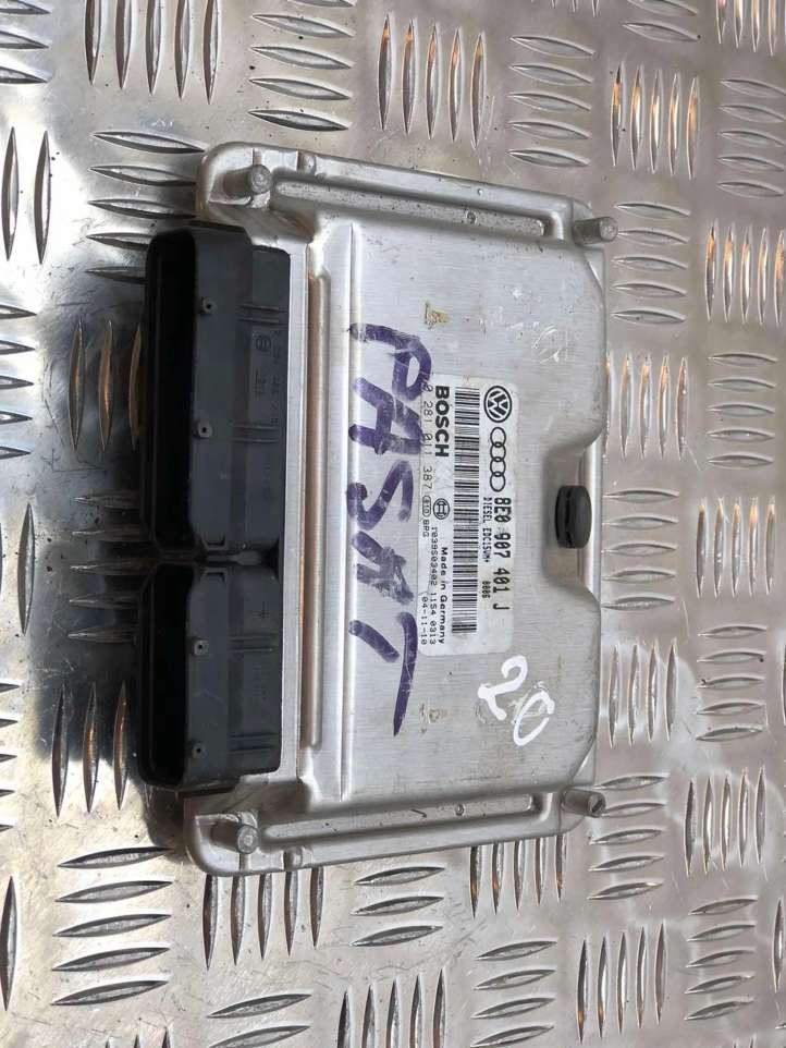 8E0907401J Volkswagen PASSAT B5.5 Galios (ECU) modulis