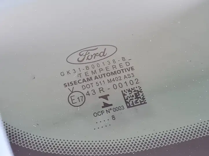 Ford Transit (2013 - 2017) GK31B00138B Заднее боковое стекло — фото 4