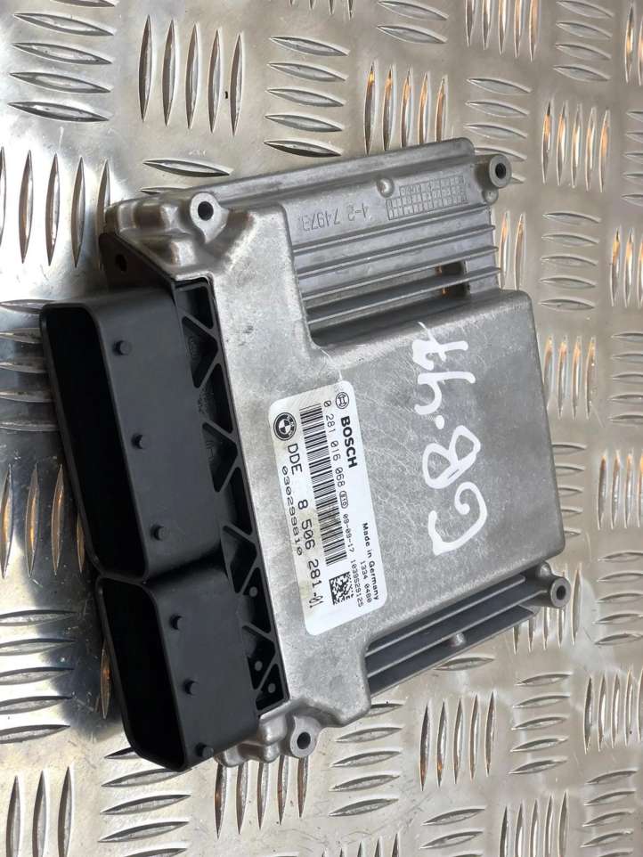 0281016068 BMW 1 E81 E87 Galios (ECU) modulis