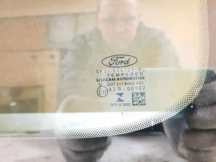 Ford Transit VII (2019 - ) GK31B00125A Заднее боковое стекло — фото 2