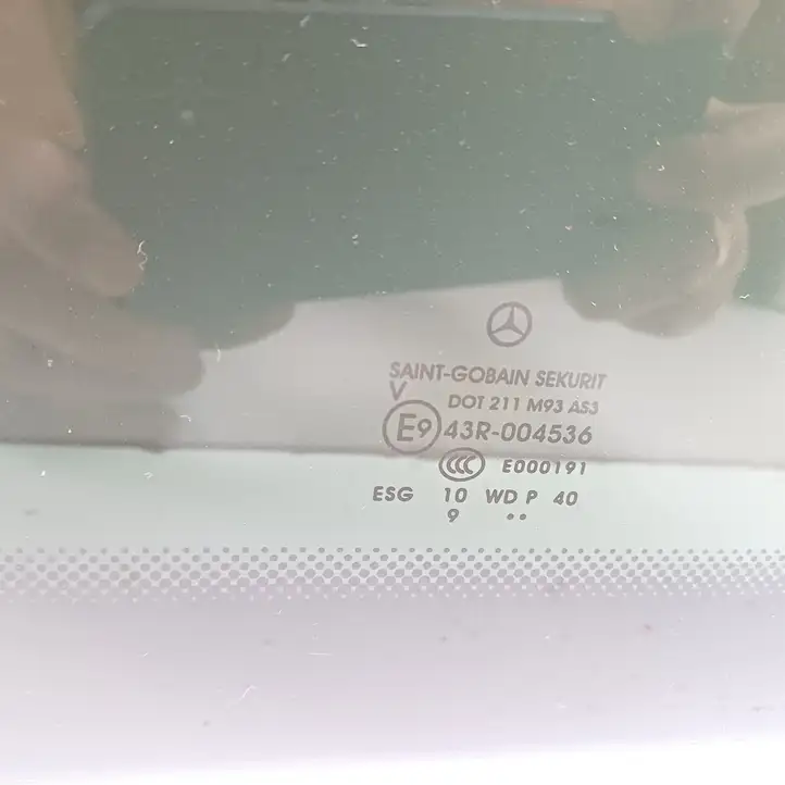 Mercedes-Benz Vito Viano W639 (2010 - 2015) 43R004536 Стекло задней двери — фото 7