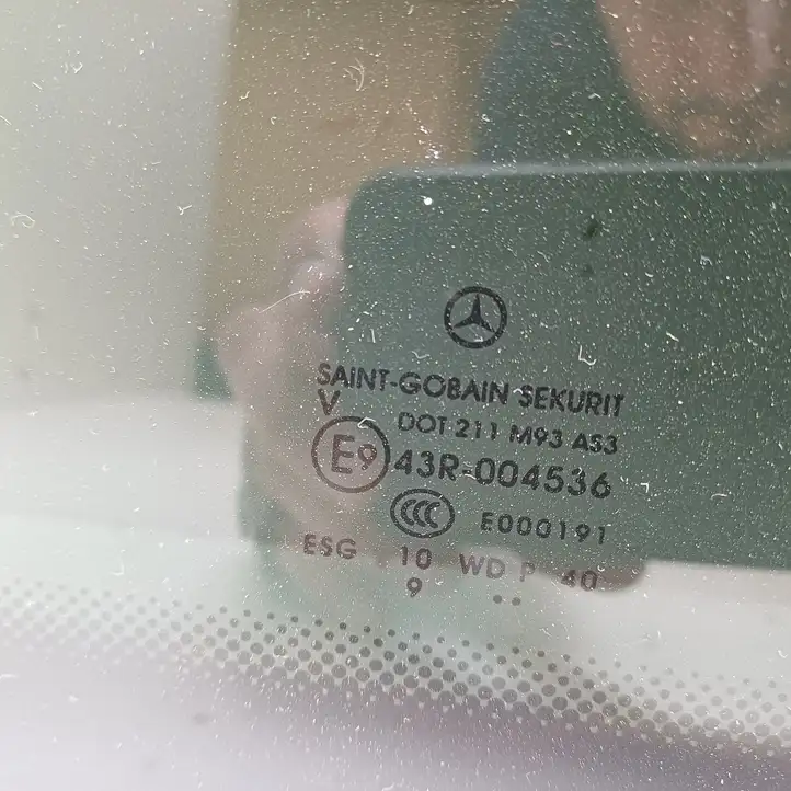 Mercedes-Benz Vito Viano W639 (2010 - 2015) 43R004536 Стекло задней двери — фото 7