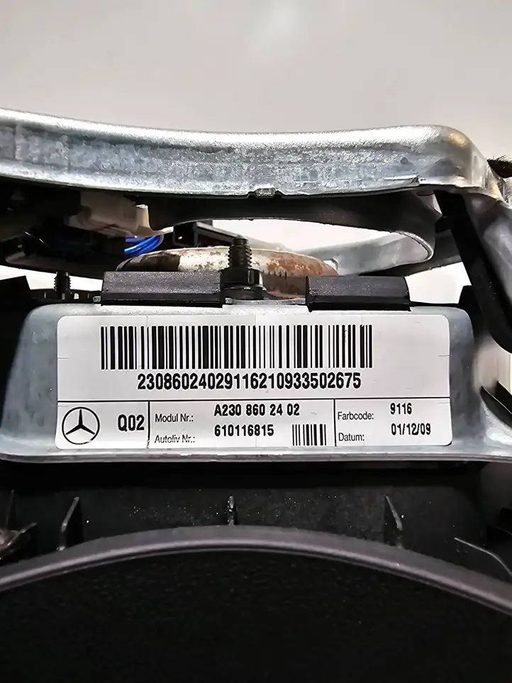 Mercedes-Benz CLC CL 203 (2008 - 2011) A2308602402 Подушка безопасности руля — фото 4