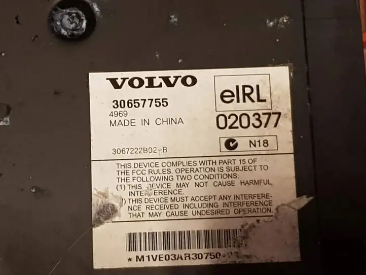 Volvo XC90 (2002 - 2006) 30657755 Усилитель звука — фото 3