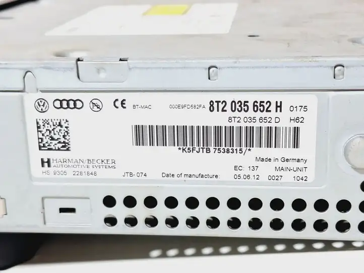 Audi Q5 SQ5 (2012 - 2017) 8T2035652H Магнитола / мультимедийная система — фото 6