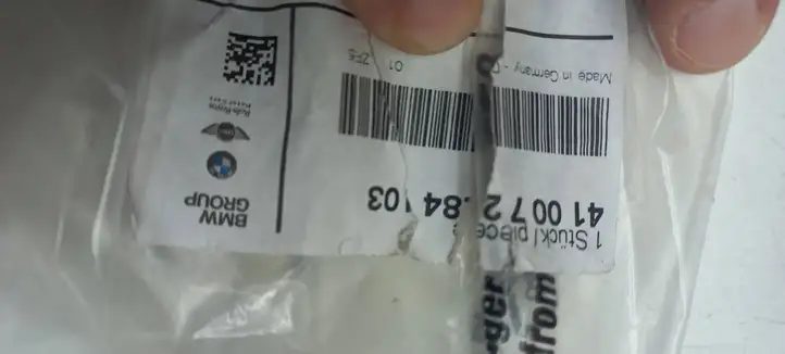 BMW 3 F30 F35 F31 (2012 - 2018) 41007284103 Боковая панель радиатора — фото 9