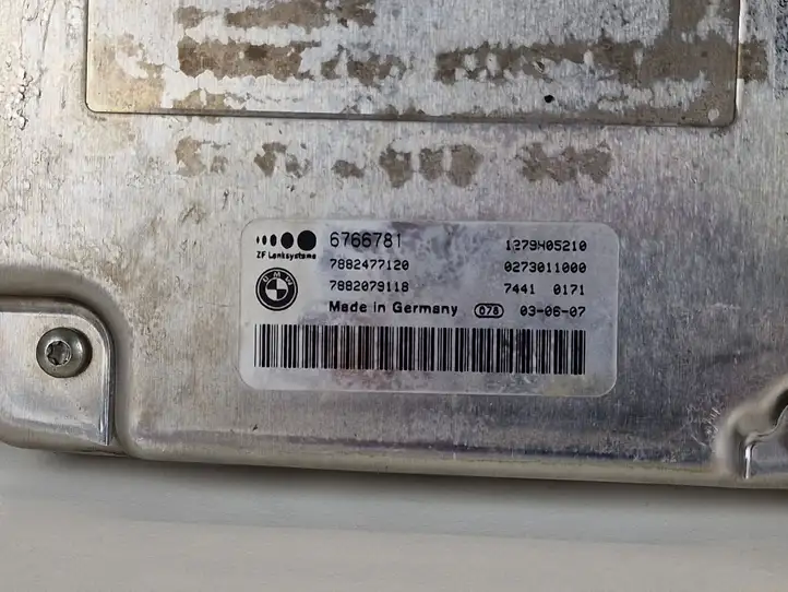 BMW 5 E60 E61 (2004 - 2010) 1277022048 Блок управления рулевой рейкой — фото 3