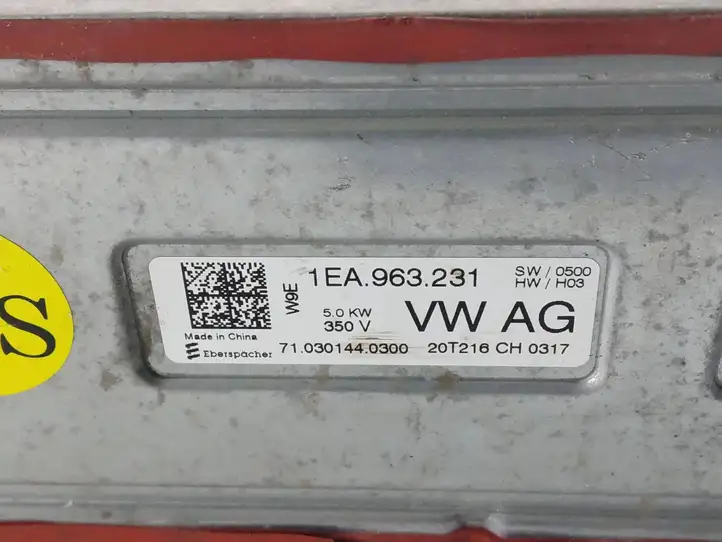 Volkswagen ID.4 (2020 - ) 1EA963231 Подогреватель охлаждающей жидкости — фото 5