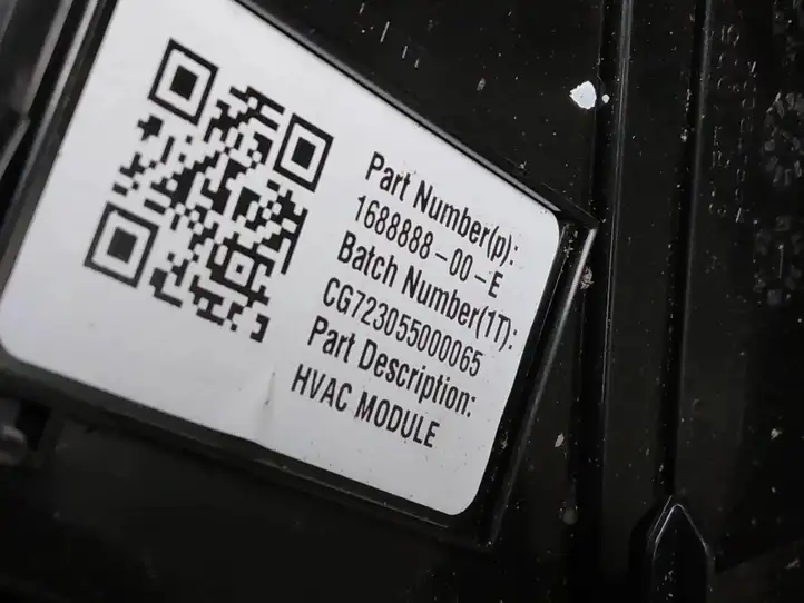 Tesla Model S (2021 - ) 168888800E Комплект системы вентиляции салона — фото 7