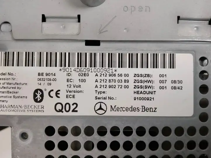 Mercedes-Benz E C207 W207 (2009 - 2017) A2129065600 Магнитола / мультимедийная система — фото 7