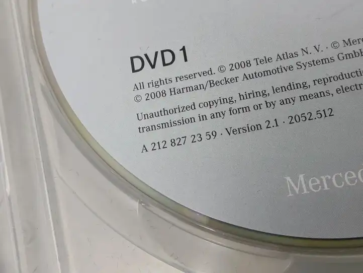 Mercedes-Benz E C207 W207 (2009 - 2017) A2128272359 Навигационные карты CD/DVD — фото 4