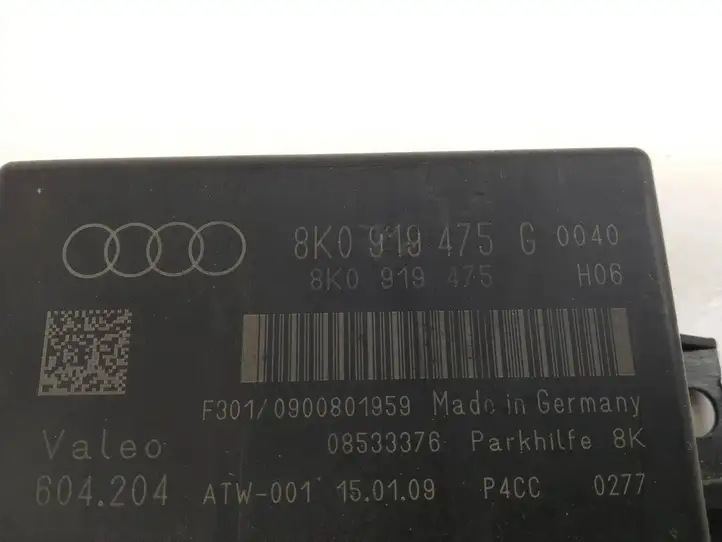 Audi A4 S4 B8 8K (2007 - 2011) 8K0919475G Блок управления парктрониками — фото 3