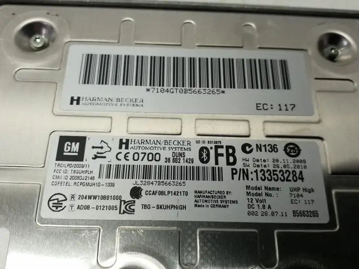 Opel Astra J (2009 - 2012) Bluetooth модуль — фото 4
