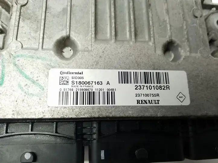Nissan Juke I F15 (2010 - 2018) 237101082R Блок управления двигателем (ЭБУ) — фото 3