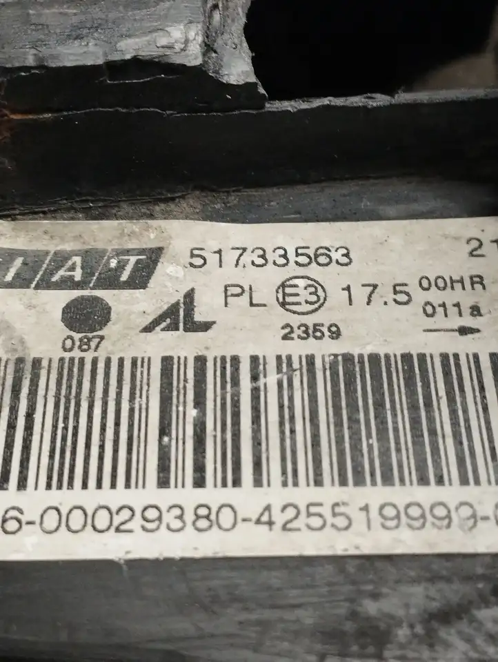 Fiat Croma (2005 - 2011) 51733563 Передняя фара — фото 8