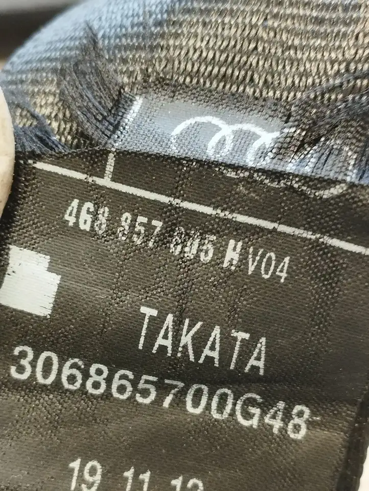 Audi A6 C7 (2011 - 2014) 4G8857805H Задний ремень безопасности — фото 5