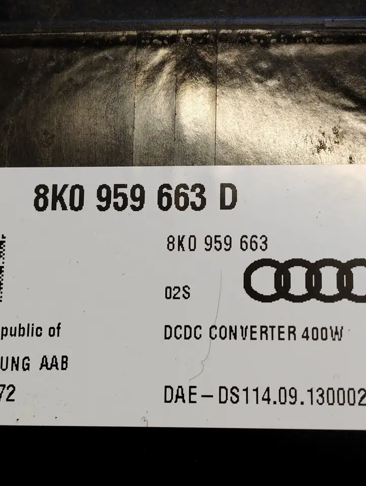 Audi A6 C7 (2011 - 2014) 8K0959663D Блок управления электропитанием — фото 2