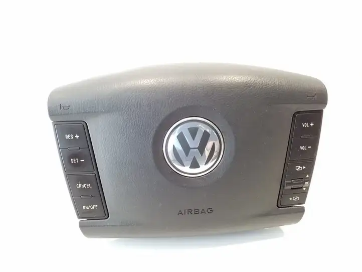 Volkswagen Touareg I (2002 - 2010) 7L6880201DA Подушка безопасности руля — фото 1