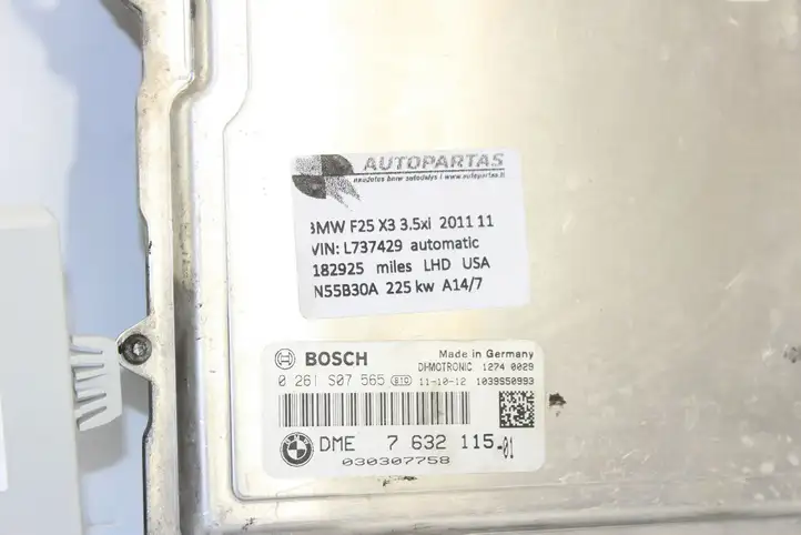 BMW X3 F25 (2010 - 2017) 7632115 Комплект системы зажигания — фото 5